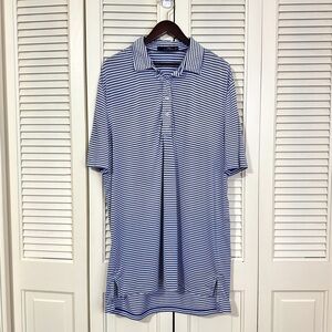 Ralph Lauren Stripe Performance Golf Polo